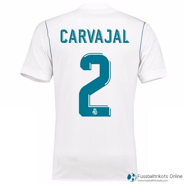 Real Madrid Trikot Heim Carvajal 2017-18 Fussballtrikots Günstig